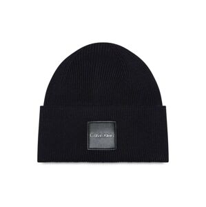 Calvin Klein pánská černá čepice Fine - OS (BAX)
